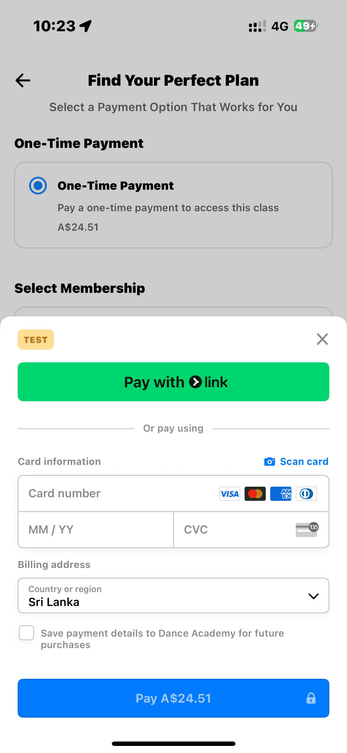Process payment with ease